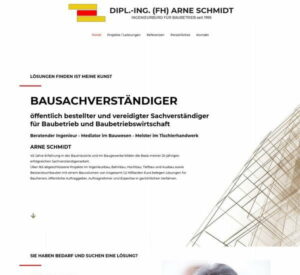 Bausachverstaendiger Dipl-Ing-FH Arne-Schmidt