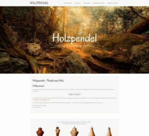 Holzpendel
