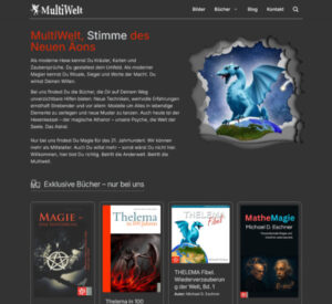 Multiwelt Verlag - Spirituelle Bücher, Prints und mehr - Webseite